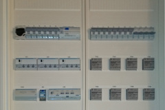 KNX-BUS-central med lock på