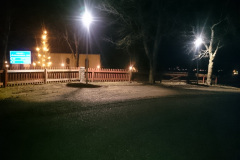 Lyktstolpar vid parkering
